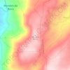 Mondim topographic map, elevation, terrain