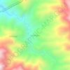 Hahangan topographic map, elevation, terrain