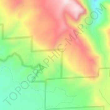 Red Rocks topographic map, elevation, terrain