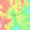 Kombolcha topographic map, elevation, terrain