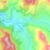 Pallewaththa topographic map, elevation, terrain