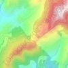 Ghora Gali topographic map, elevation, terrain