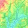 Beltsville topographic map, elevation, terrain