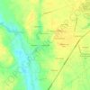 Laurin Lake topographic map, elevation, terrain