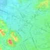Fushë (Mëzez) topographic map, elevation, terrain