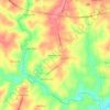 Wales of Harford topographic map, elevation, terrain