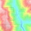 Gilroy Hot Springs topographic map, elevation, terrain