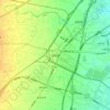 弥牟镇 topographic map, elevation, terrain