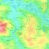 Trevisquin topographic map, elevation, terrain