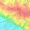 Le Matz topographic map, elevation, terrain