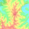 Saint Elizabeth topographic map, elevation, terrain