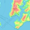 St. Mawes topographic map, elevation, terrain