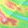 Mundaú topographic map, elevation, terrain