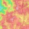 Morgan Hills topographic map, elevation, terrain