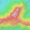 Melmudi Peak topographic map, elevation, terrain