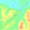 Happy Valley topographic map, elevation, terrain