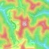 Horsepen Mountain topographic map, elevation, terrain