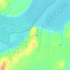 Sams Point topographic map, elevation, terrain