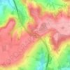 Col du Grand Bœuf topographic map, elevation, terrain