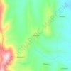 Mthunzini topographic map, elevation, terrain