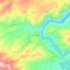 Seminoe Dam topographic map, elevation, terrain