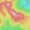 Bandy Cove Mountain topographic map, elevation, terrain