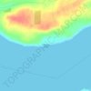 Colman's Point topographic map, elevation, terrain