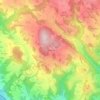 Großamberg topographic map, elevation, terrain