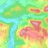 Le Bousquet de la Balme Haut topographic map, elevation, terrain