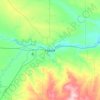Havre topographic map, elevation, terrain