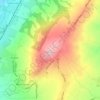 Audlem topographic map, elevation, terrain