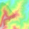 Ciénaga topographic map, elevation, terrain