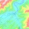 Ijoukak topographic map, elevation, terrain