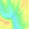 Zhovtyi Yar topographic map, elevation, terrain