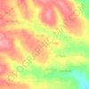 Lộc Tân topographic map, elevation, terrain