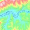 Coldiron topographic map, elevation, terrain