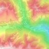 Mesches topographic map, elevation, terrain