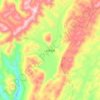太平坝乡 topographic map, elevation, terrain