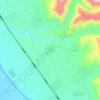 机场 topographic map, elevation, terrain