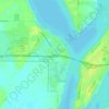 Westlake topographic map, elevation, terrain