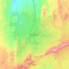 Windhoek topographic map, elevation, terrain