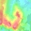 La Gaillarderie topographic map, elevation, terrain