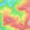 Wanneranval topographic map, elevation, terrain