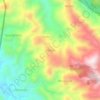 Kikomo topographic map, elevation, terrain
