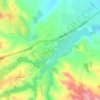 Golestan topographic map, elevation, terrain