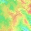 La Baillée du Chêne Sec topographic map, elevation, terrain