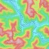 Quinland topographic map, elevation, terrain