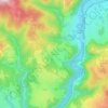 L'Hermet topographic map, elevation, terrain