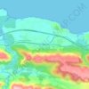 Riego topographic map, elevation, terrain
