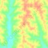 Topsy topographic map, elevation, terrain